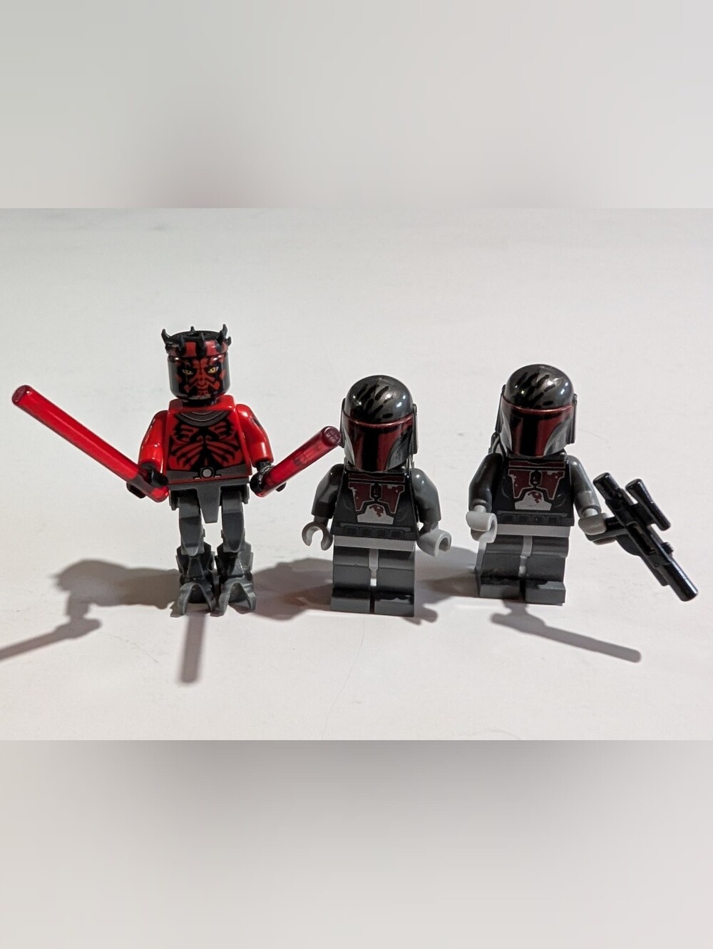 Lego Darth Maul With Mechanical Legs And 2 Super Commando Minifigures  75022